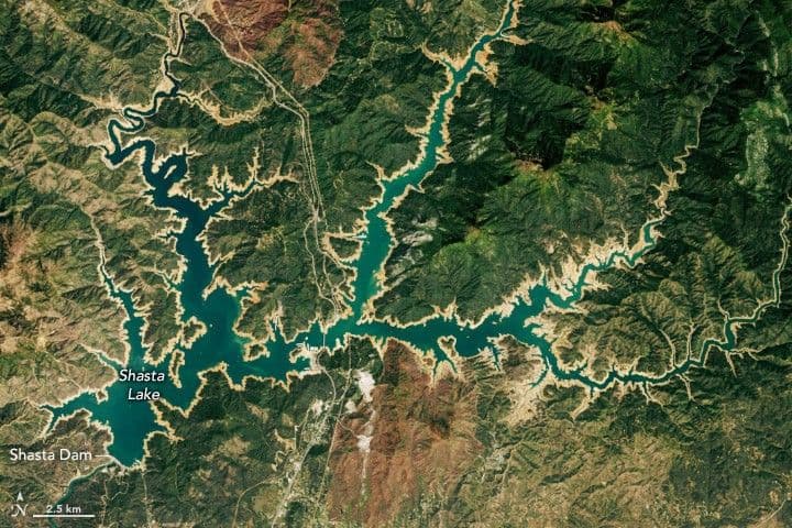 Shasta Lake Fills Up Again