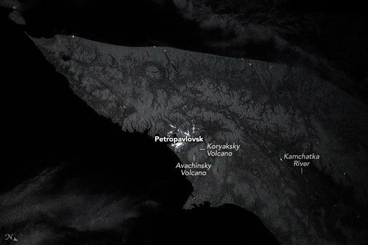 Kamchatka at Night