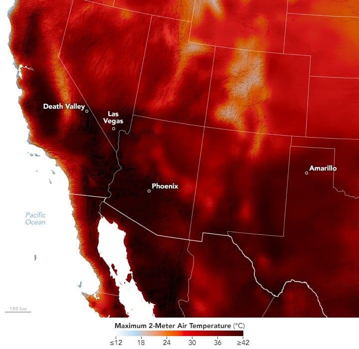Heat Scorches U.S. Southwest