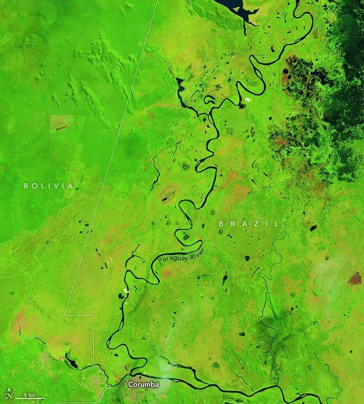Early Fires in Brazil’s Pantanal