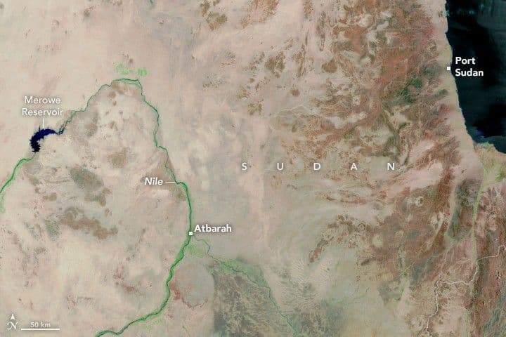 Floods Swamp Sudan