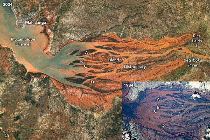 Madagascar’s Betsiboka River Delta