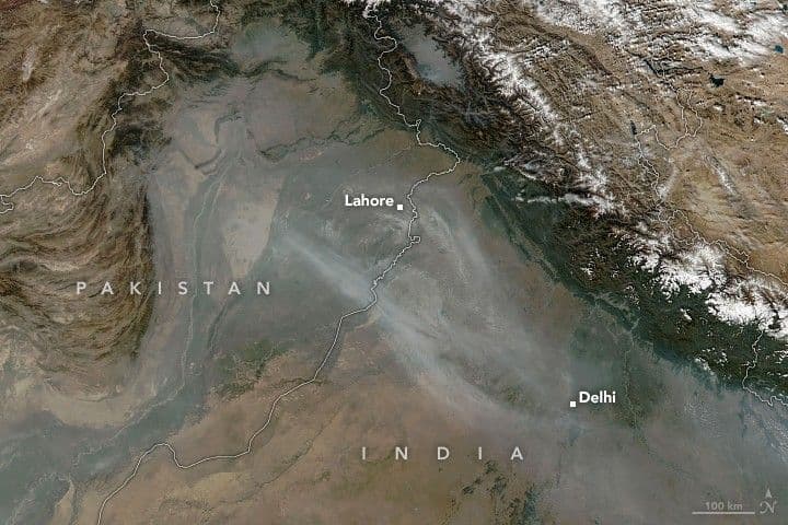 Smoky Skies Over the Indo-Gangetic Plain