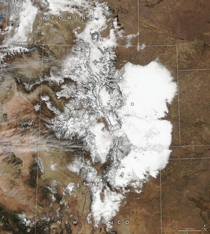 Blankets of White in the West