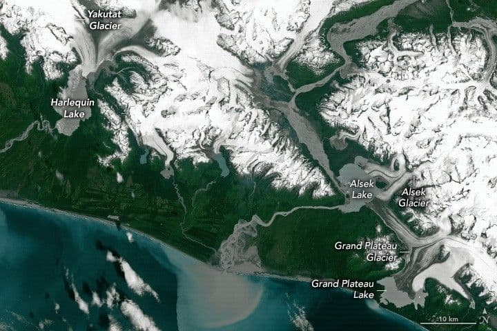 Alaska’s Fast-Growing Glacial Lakes