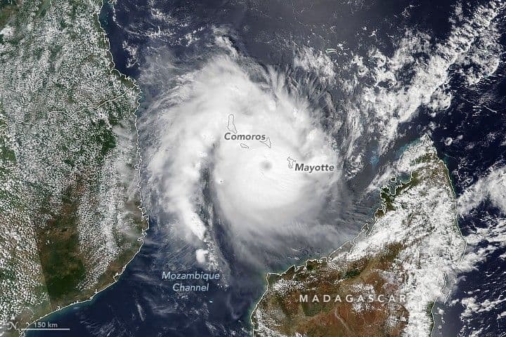 Cyclone Chido Pummels Mayotte