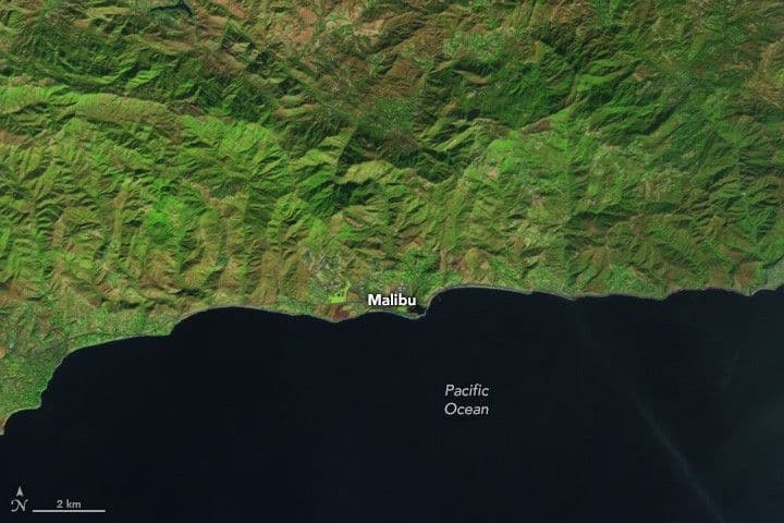 Franklin Fire Leaves Its Mark on Malibu