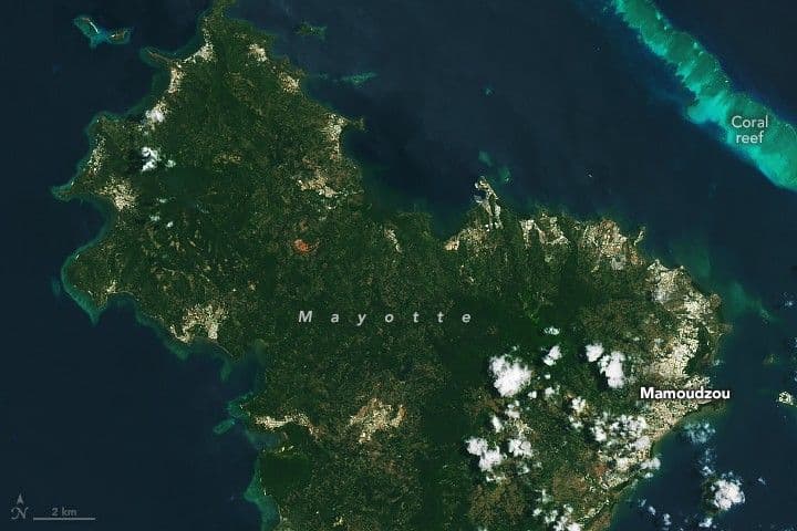 Cyclone-Damaged Mayotte