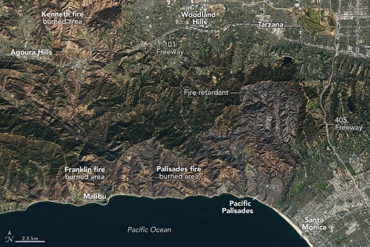 The Palisades Fire’s Footprint