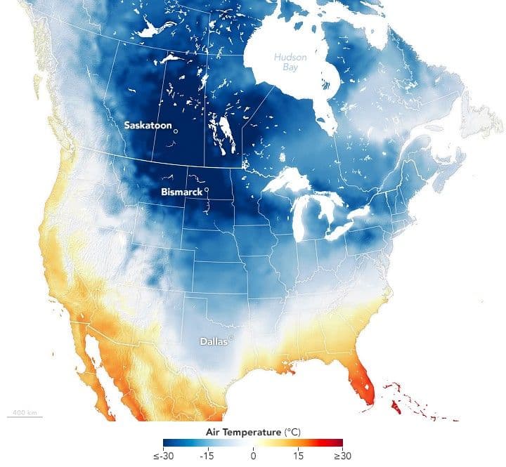 Sweater Weather in North America