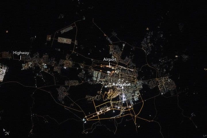 The Arteries of Ashgabat