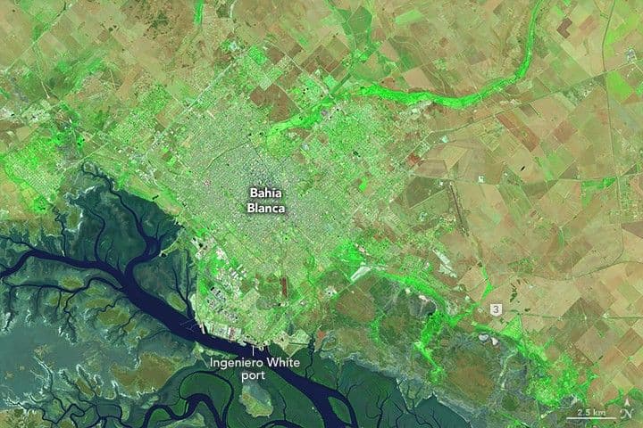 Bahía Blanca Inundated