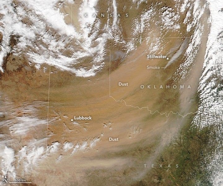 Dusty Inferno Hits Oklahoma
