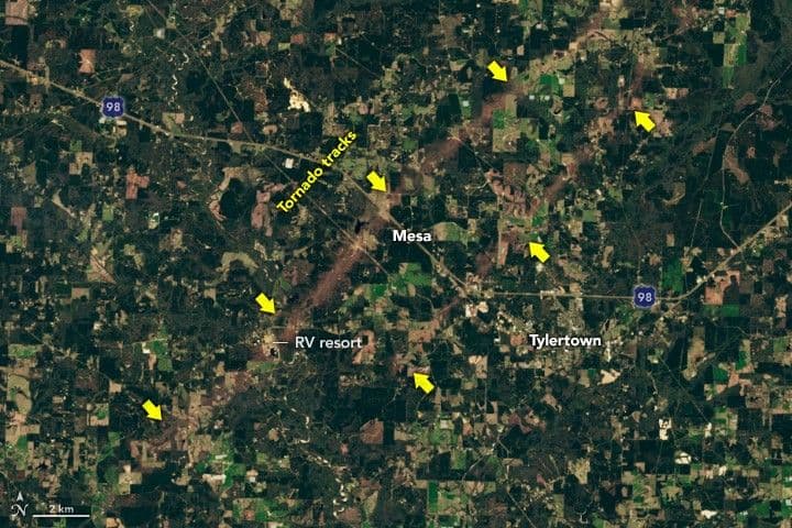 Tornadoes Rip Through Mississippi