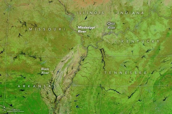 Flooding Along the Mississippi