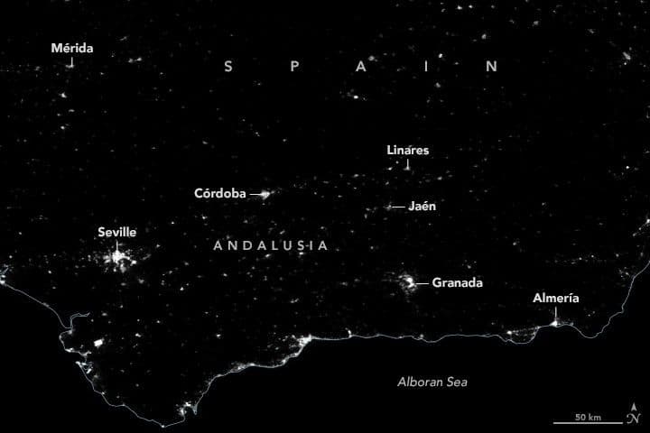 Blackout in Andalusia