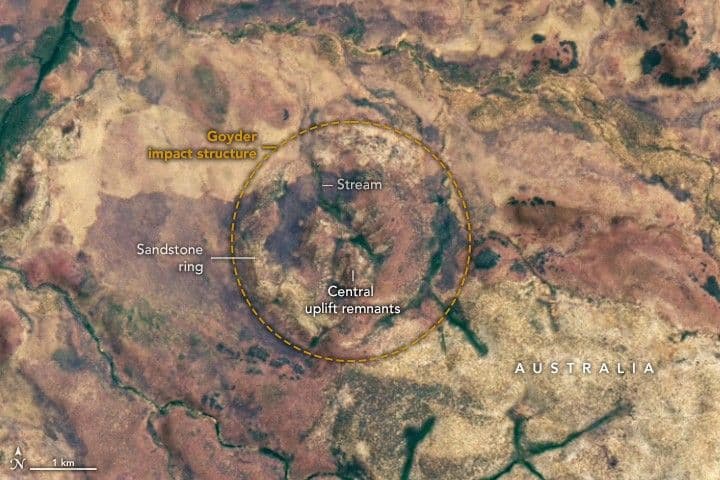 An Impact Crater Hiding in Plain Sight