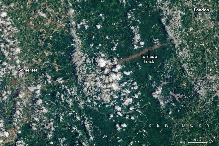A Tornado’s Mark on Kentucky