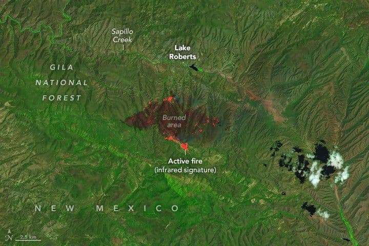 New Mexico Battles Wildfires