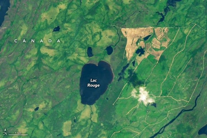 The Disappearance of Lac Rouge