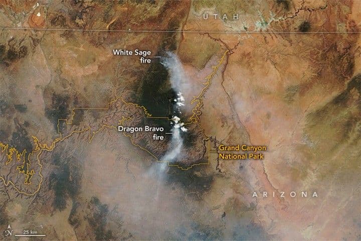 Fires Rage in Arizona