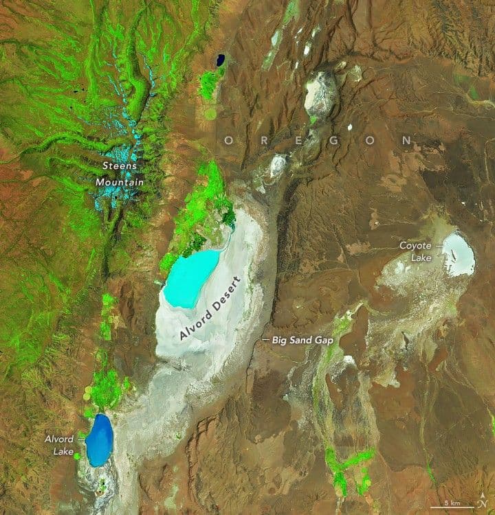 Whirling Dust and Ancient Floods