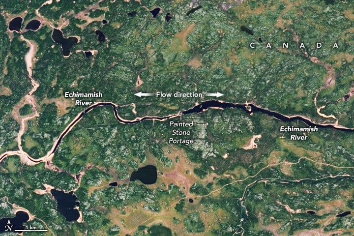 The Enigmatic Echimamish River