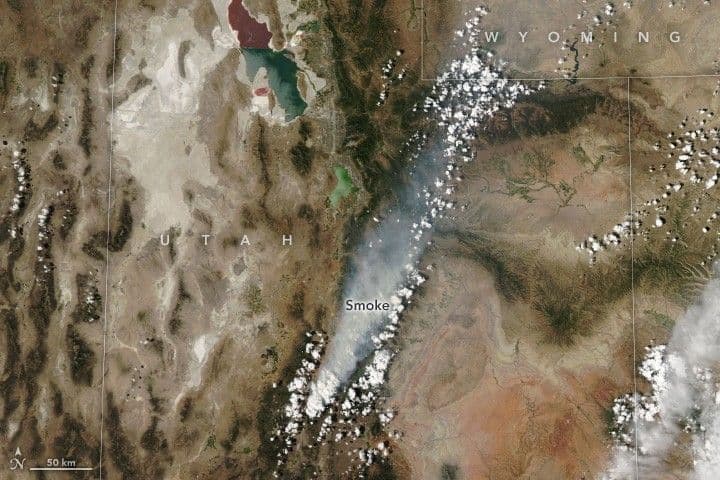 Monroe Canyon Fire Intensifies