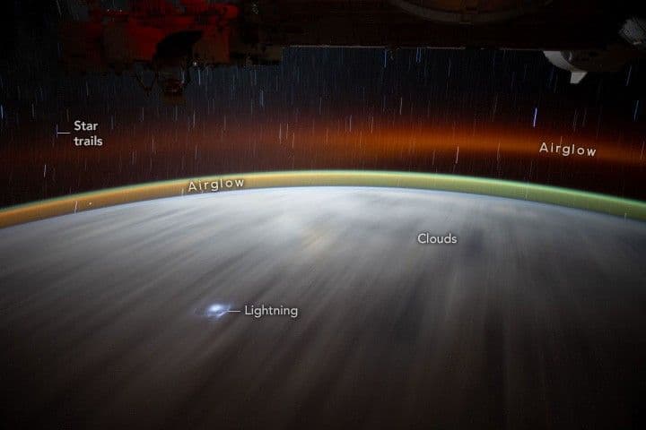Nighttime Over the Eastern Pacific