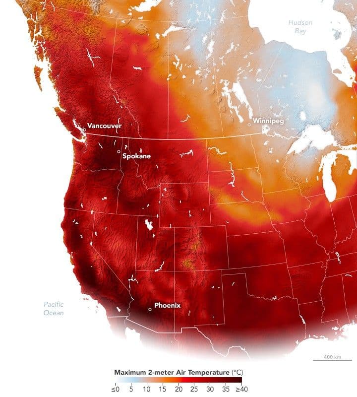 Summer Heat Lingers in the West