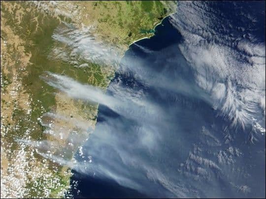 Fires Continue to Rage Near Sydney, Australia