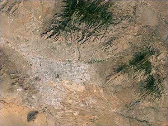 Tucson, Arizona, and its Surroundings