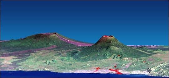 Nyiragongo lava flows