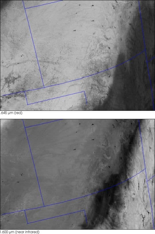 Snow and Ice Storm in the Midwest