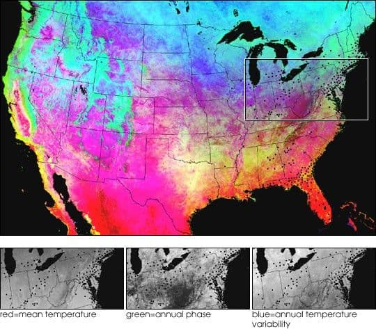 Monitoring the Spread of West Nile Virus with Satellite Data