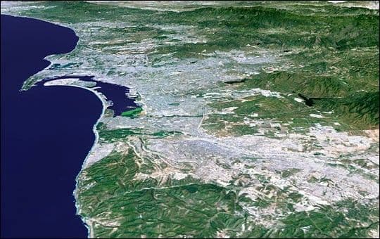 Perspective View: San Diego, California