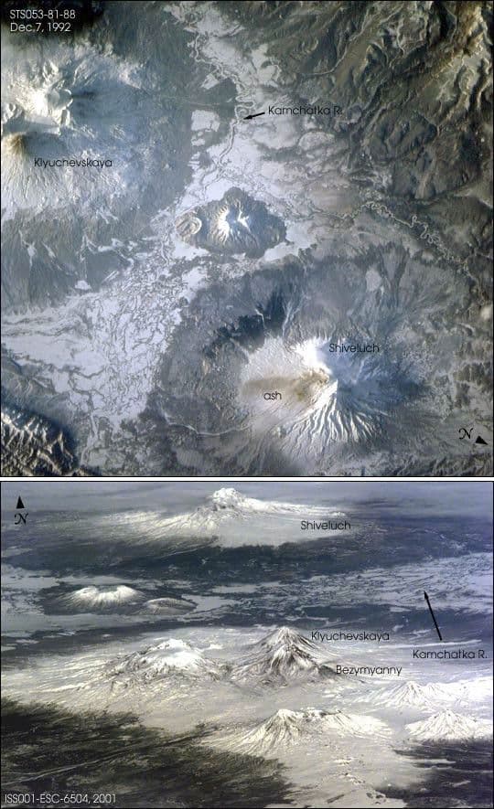 Shiveluch—Kamchatkan volcanoes