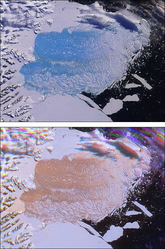 Larsen B Ice Shelf Collapse