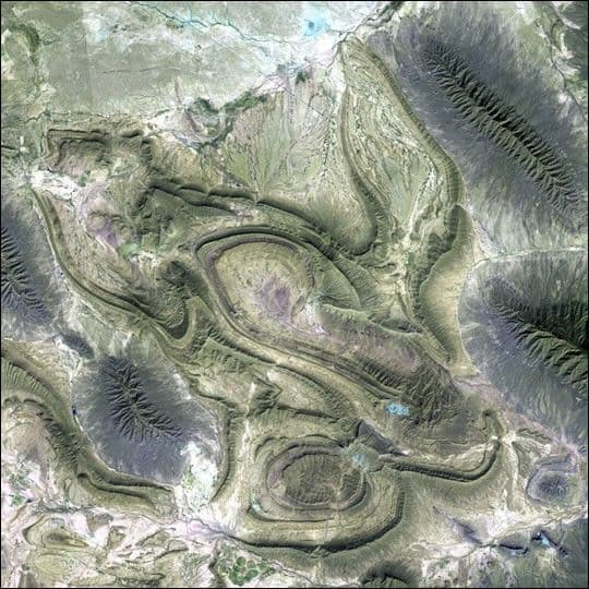 Sierra Madre Oriental in Coahuila, Mexico