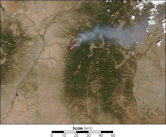 Borrego Fire, New Mexico
