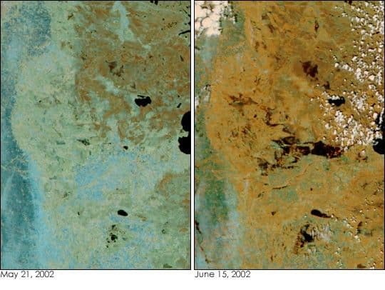 Floods in Canada and Northern Minnesota