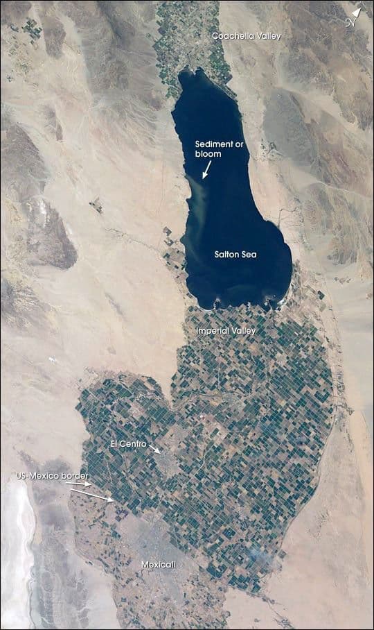 Imperial Valley and Salton Sea, California