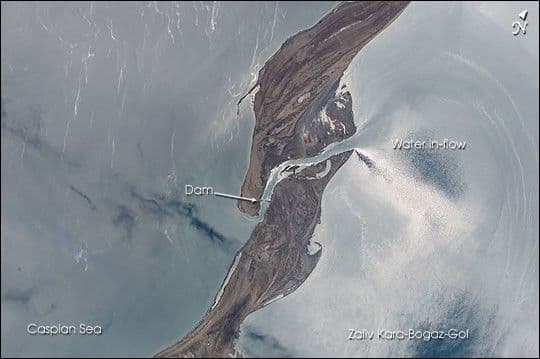 Zaliv Kara-Bogaz-Gol, Caspian Sea