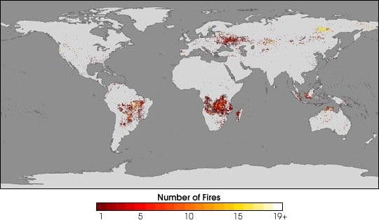 Global Fire Maps