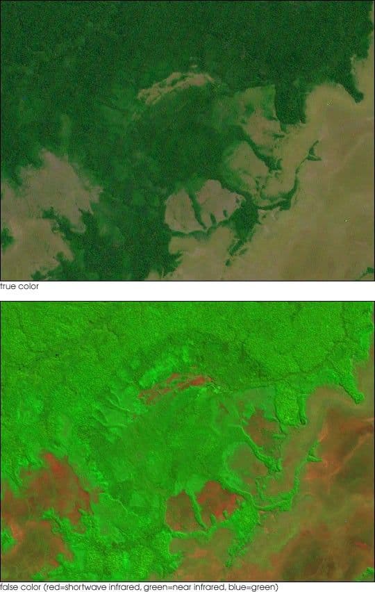 Iturralde Crater, Bolivia