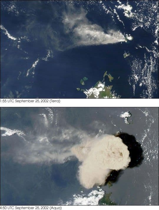 Indonesia’s Ruang Volcano Erupts