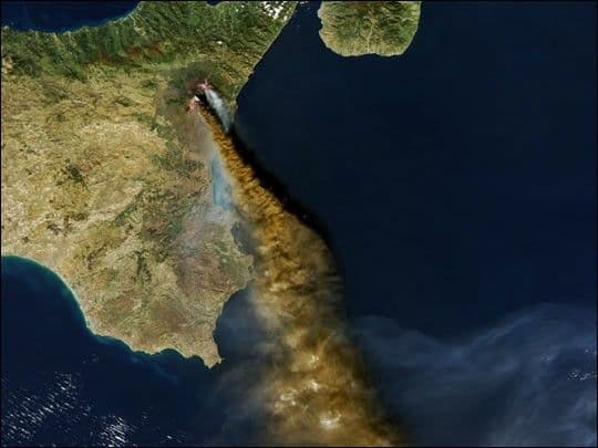 Eruption of Sicily’s Mt. Etna