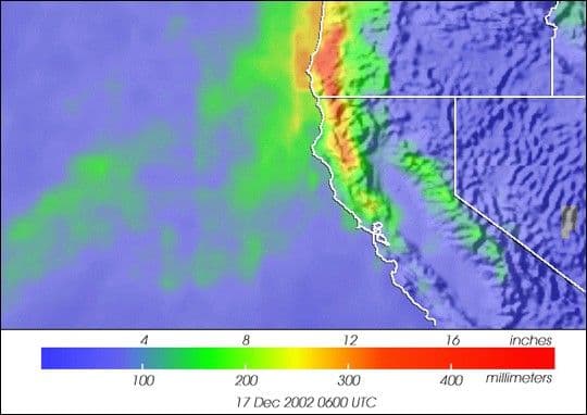 Severe Weather Hits U.S. West Coast