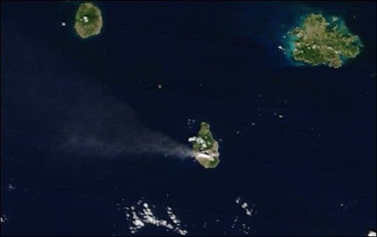 Eruption of Soufriere Hills, Montserrat