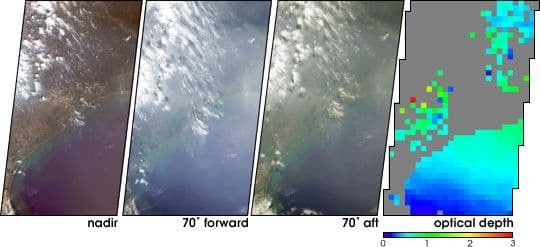 Aerosols over Houston and Galveston Bay